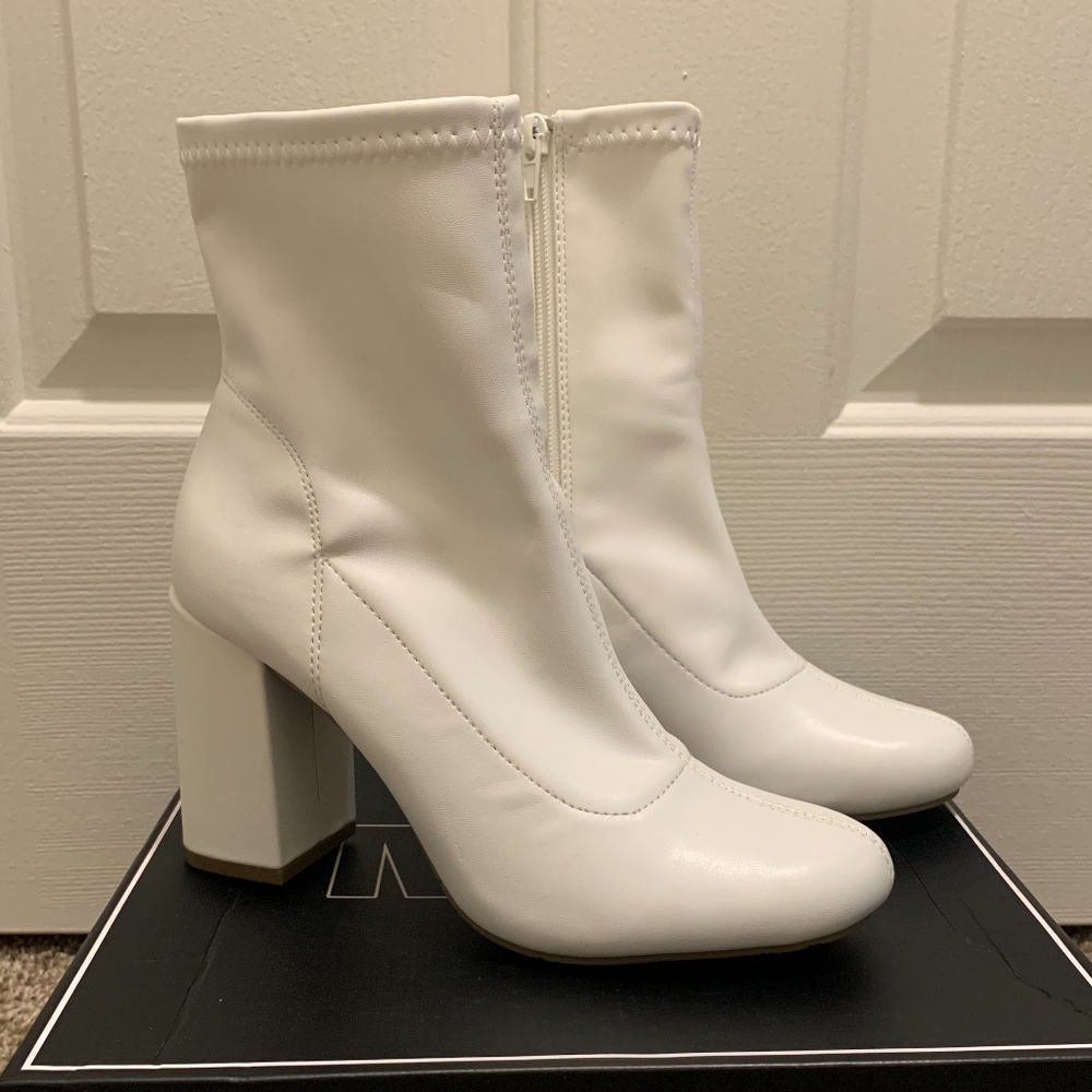 White Booties